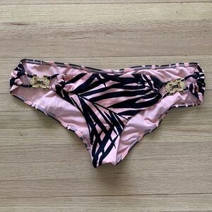 Victoria’s Secret Swim Bottoms with Gold Jewels on hips